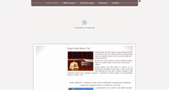 Desktop Screenshot of hotelmeteor.ro
