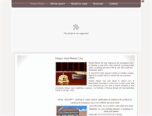 Tablet Screenshot of hotelmeteor.ro